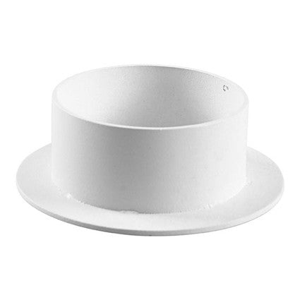 Candle Holder for Calendar Candle, 5cm White Metal