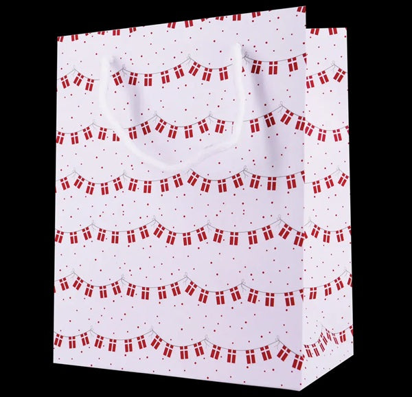 Danish Flag Gift Bags x 2