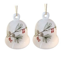 Dansk Jul, Ceramic Bells (2 pack)
