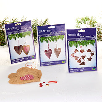 DIY Kit Christmas Hearts