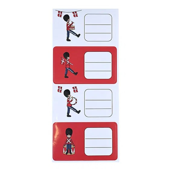 Gift Tags, Nostalgic Soldier, Stickers (Pack of 12)