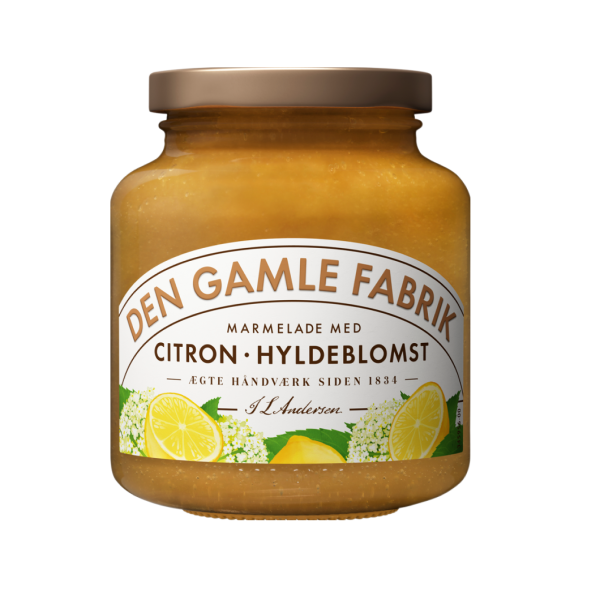 Marmelade Citron/Hyldeblomst - Den Gamle Fabrik (Citrus & Elderflower Jam)