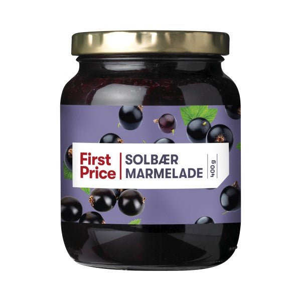 Marmelade Solbær - First Price (Blackcurrant Jam)