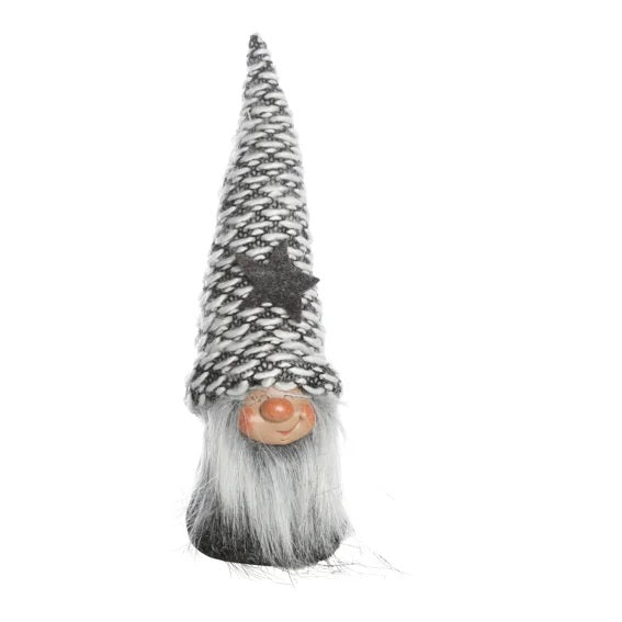 Gnome 22cm - Grey Hat with Star