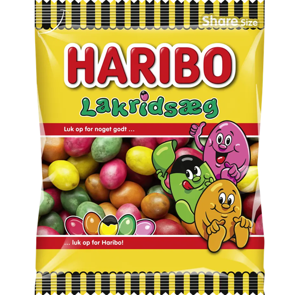 Haribo Lakridsæg 120g