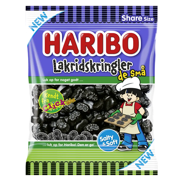 Haribo Lakridskringler 120g