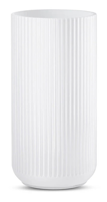 Lyngby Vase 20cm Opal Glass