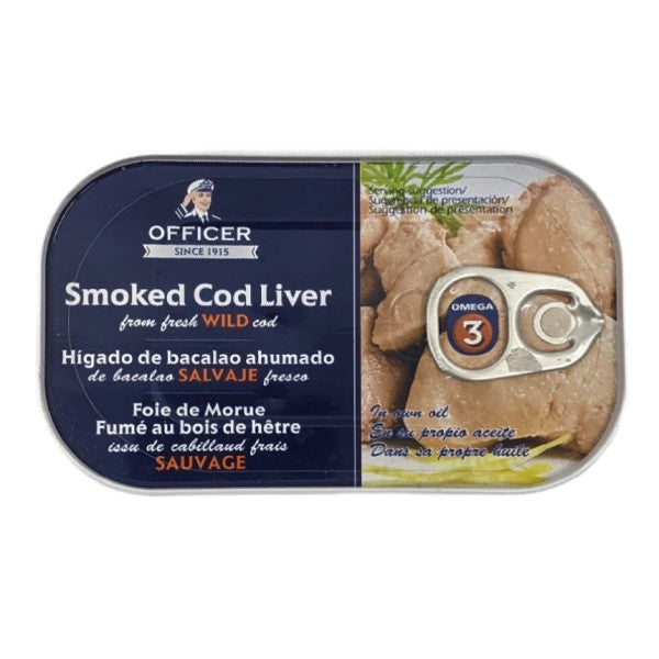 Officer Smoked Cod Liver