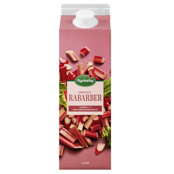 Rynkeby Rabarberdrink (Rhubarb Drink)