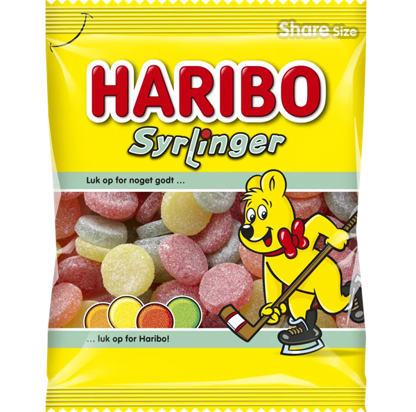 Haribo Syrlinger 120g
