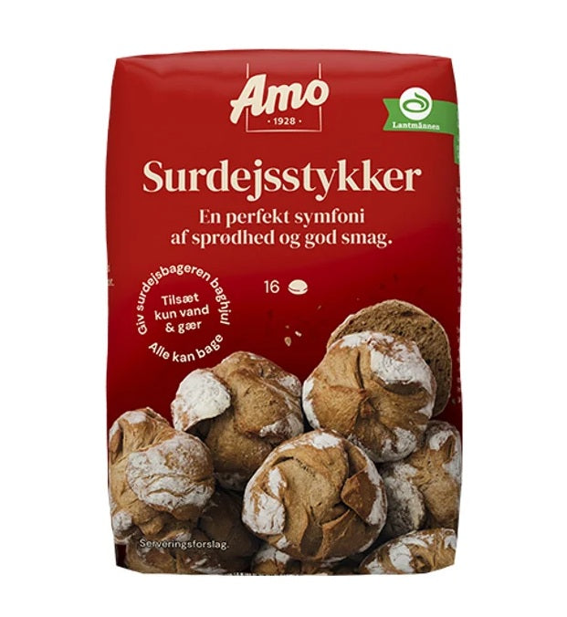 Amo Rugbrød - Surdejstykker/ Sourdough Bread Roll mix