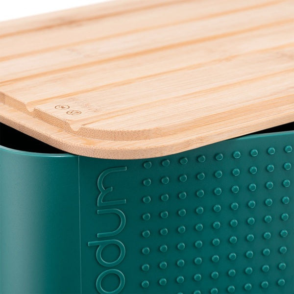 Bodum Small Bistro Bread Box, Green - RRP$49.90