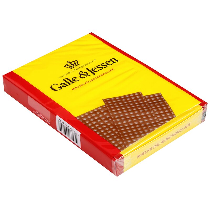 Pålægschokolade G&J - Lys 2 x 30 stk