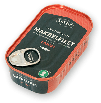 Mackerel i Tomat, Sæby Box of 12 Cans