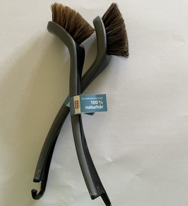 Danish Washing Up Brush, Plastic Handle