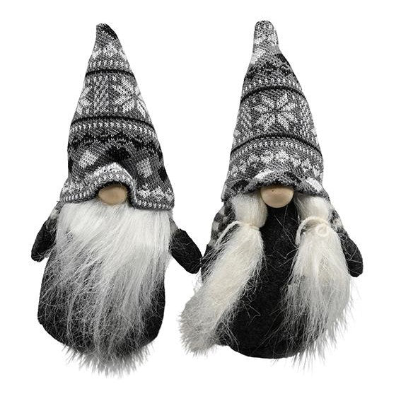Gnomes with Grey Scandi Hats
