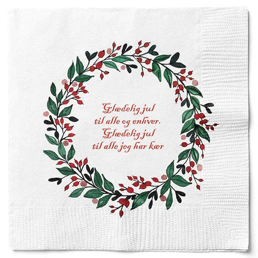 Serviette - Magic Christmas - Glaedelig Jul