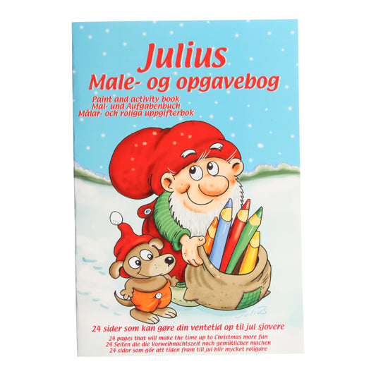 Julius book, Paint and Activity Book