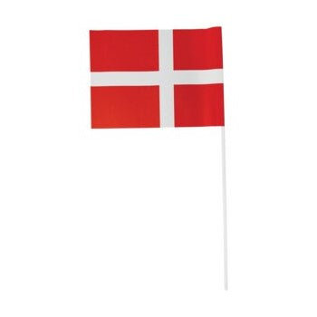 Danish Paper Flag 10-pk