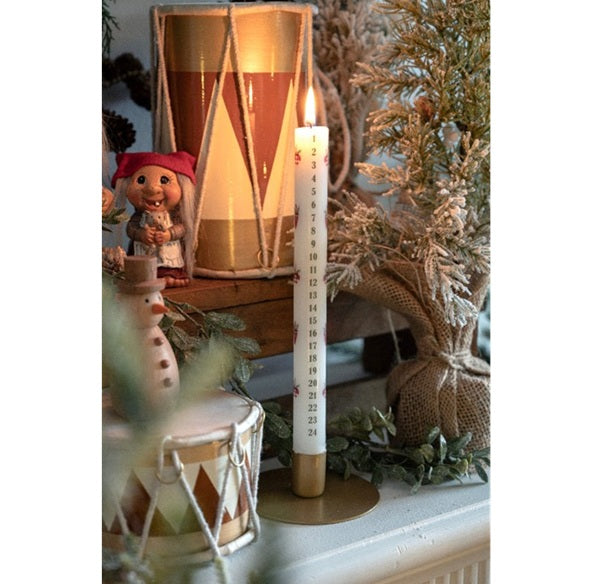 Calendar Candle, Premium Nordic