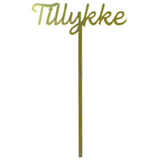 Tillykke Sign