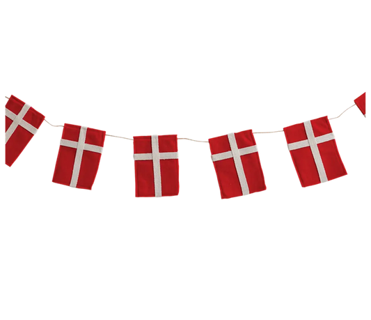 Garland Flags, Premium Sewn with 16 Flags