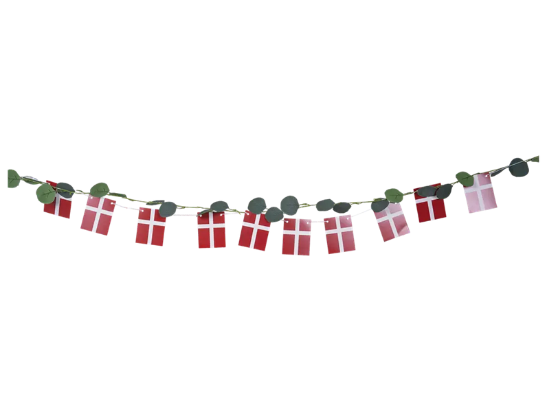 Garland - Flags & Eucalyptus Leaves