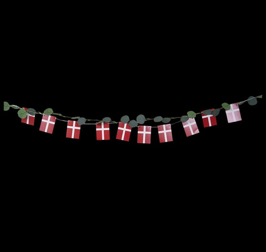 Garland - Flags & Eucalyptus Leaves