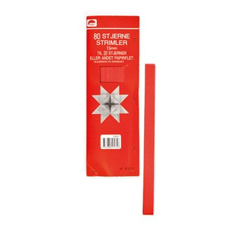 DIY Paper Stars - Red 1.5cm