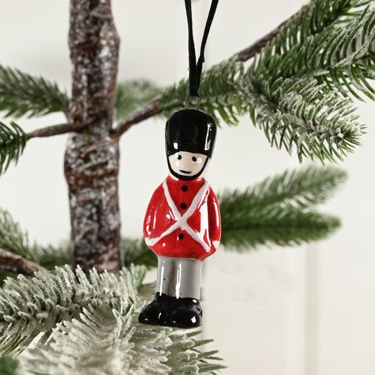 Ceramic Danish Soldier for Hanging