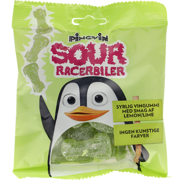 Toms Pingvin Sour Racerbiler