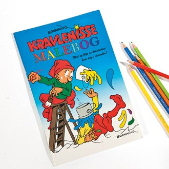 Bramming Christmas Kravle Nisse Colouring-in-Book