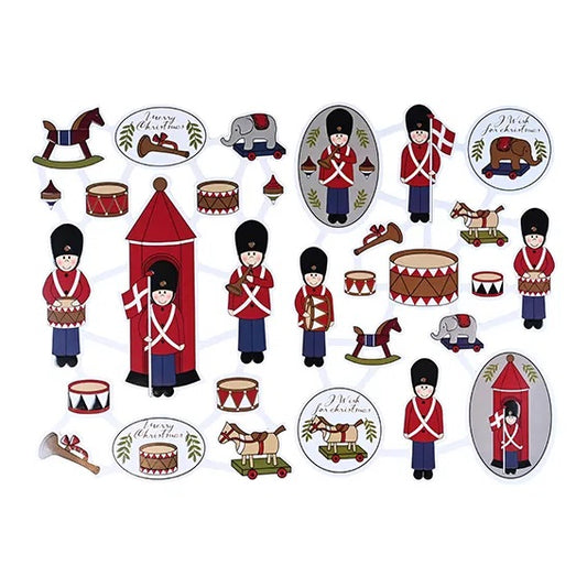 Glansbillede, Nostalgic Christmas Soldiers