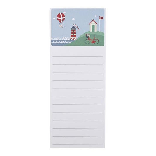 Notepad with Danish Motive