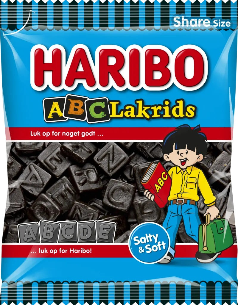 Haribo ABC Lakrids 120g