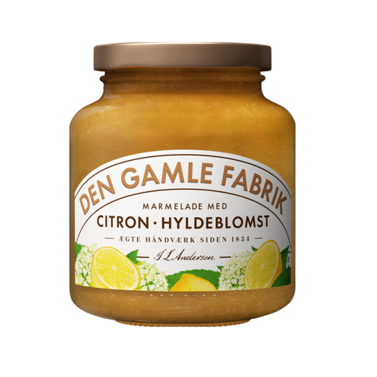 Marmelade Citron/Hyldeblomst - Den Gamle Fabrik (Citrus & Elderflower Jam)