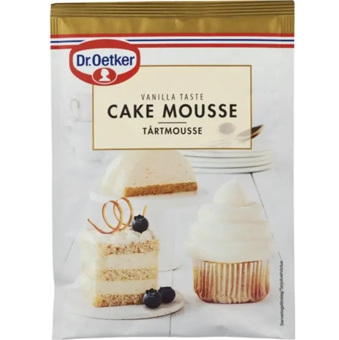 Dr Oetker Kagemousse  - Vanilla