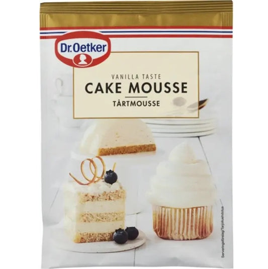 Dr Oetker Kagemousse  - Vanilla