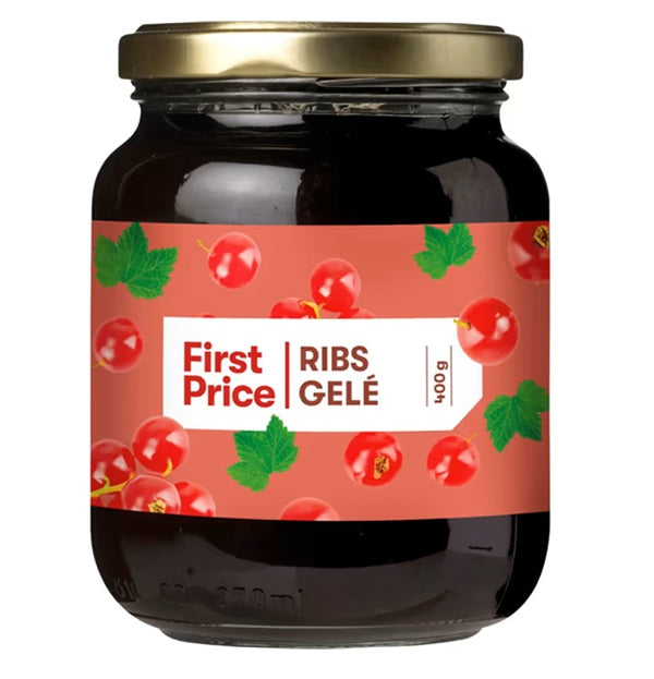 Ribsgele, First Price(Redcurrant Jelly) 400g