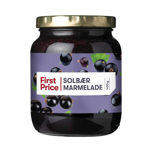 Marmelade Solbær - First Price (Blackcurrant Jam)