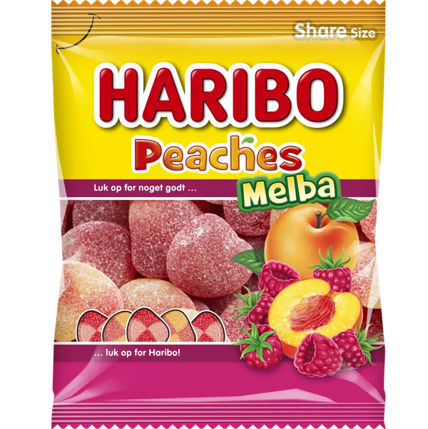 Haribo Peaches Melba 120g