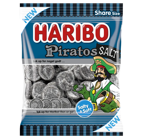 Haribo Piratos Salt 120g