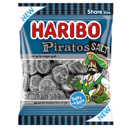 Haribo Piratos Salt 120g