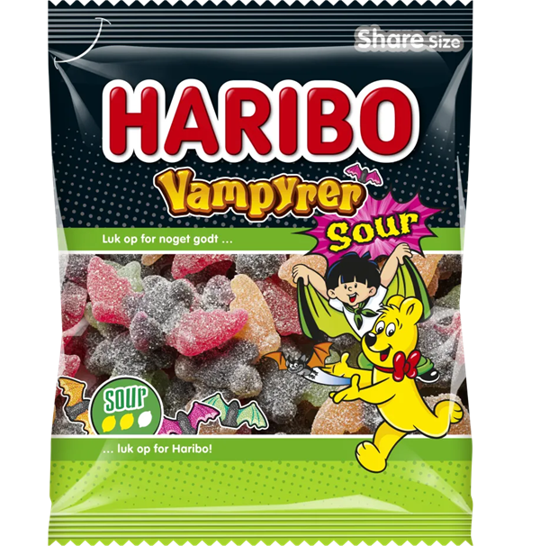 Haribo Vampyrer Sour 120g