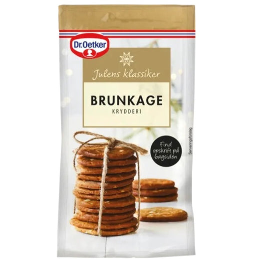 Baking - Oetker Brunkage Krydderi - Christmas Biscuit Spice Mix