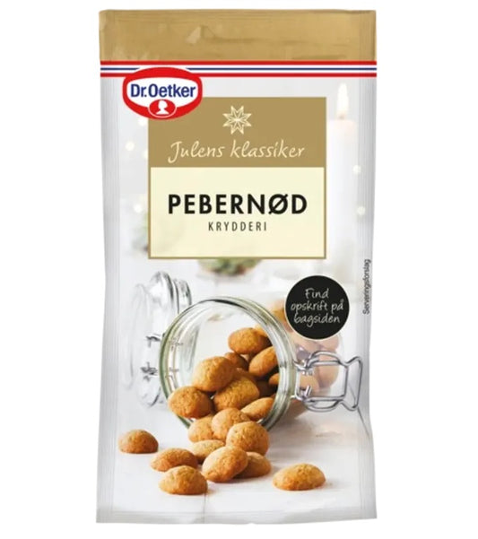Baking - Oetker Pebernoed Krydderi - Peppernut Cookies Spice Mix