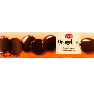Luxus Orangebuer, Orange Flavoured Dark Chocolate Curves