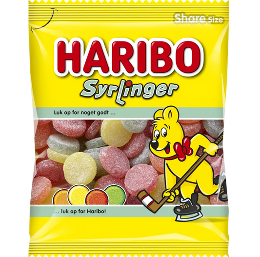 Haribo Syrlinger 120g