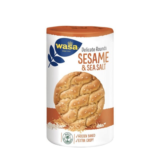 Wasa Gourmet Sesame Seasalt Rounds