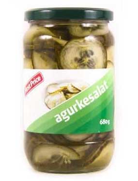 Agurkesalat, First Price - Sale - Best Before 30/09/25